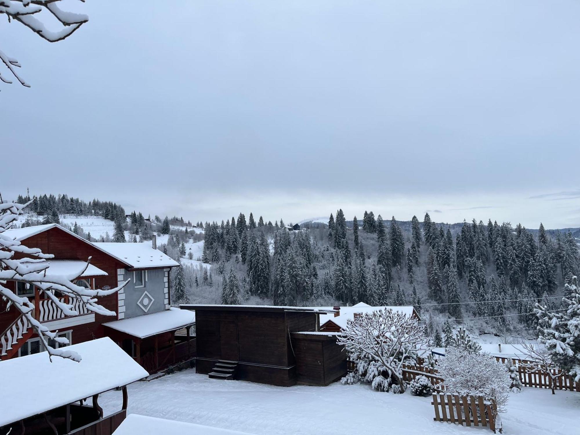 Hirska Vatra Villa Slavske Buitenkant foto
