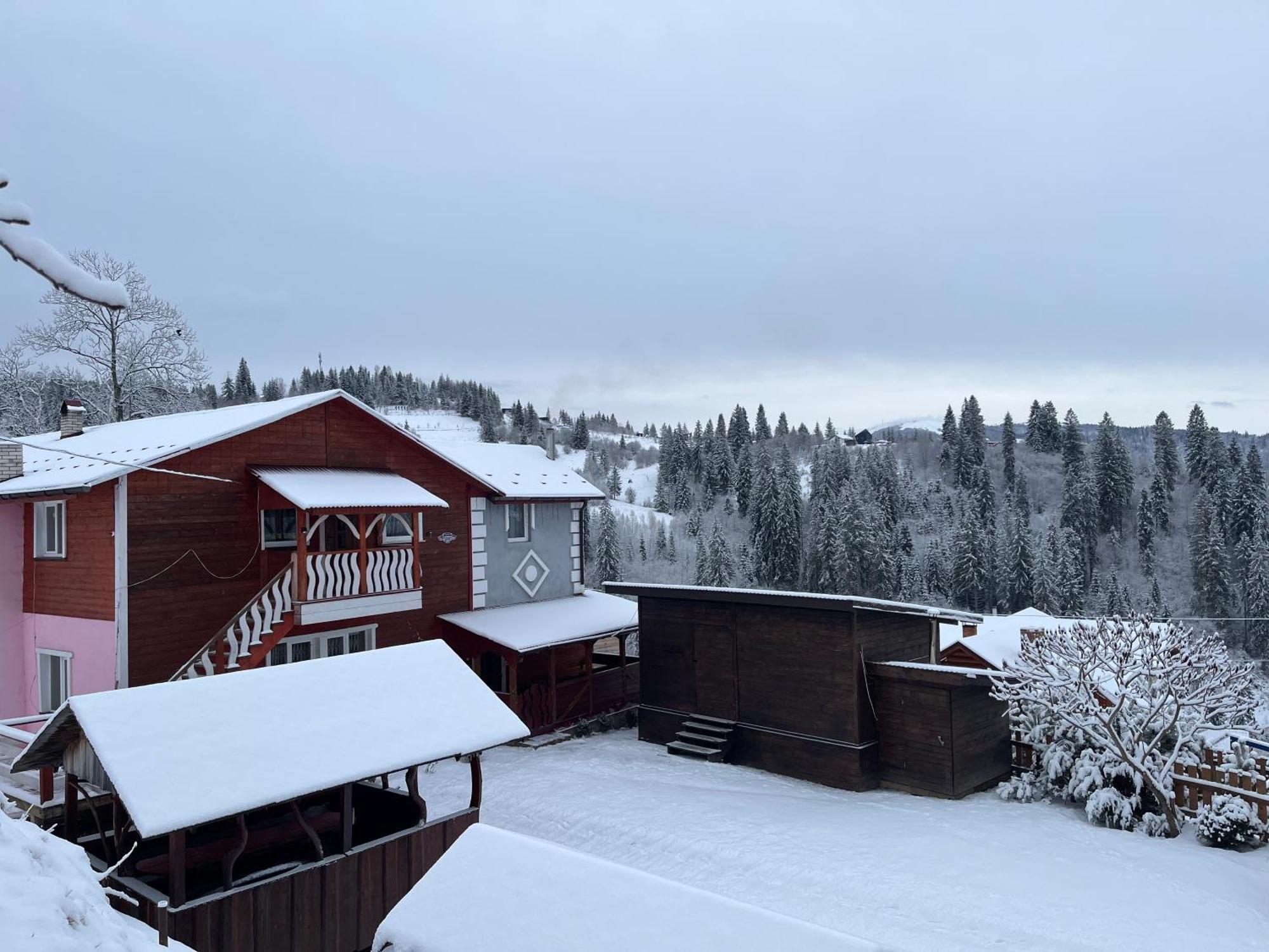 Hirska Vatra Villa Slavske Buitenkant foto